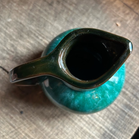 Blue mountain small pitcher Jug Green - Picture 2 of 4